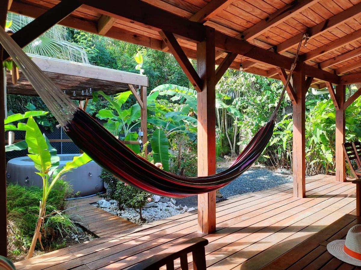 Kaz Creole Aventure Tropicale Insolite, Fibre, Jardin Et Jacuzzi Prives サン・フランソワ エクステリア 写真