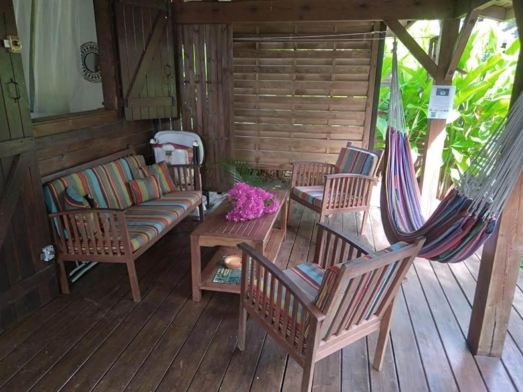 Kaz Creole Aventure Tropicale Insolite, Fibre, Jardin Et Jacuzzi Prives サン・フランソワ エクステリア 写真