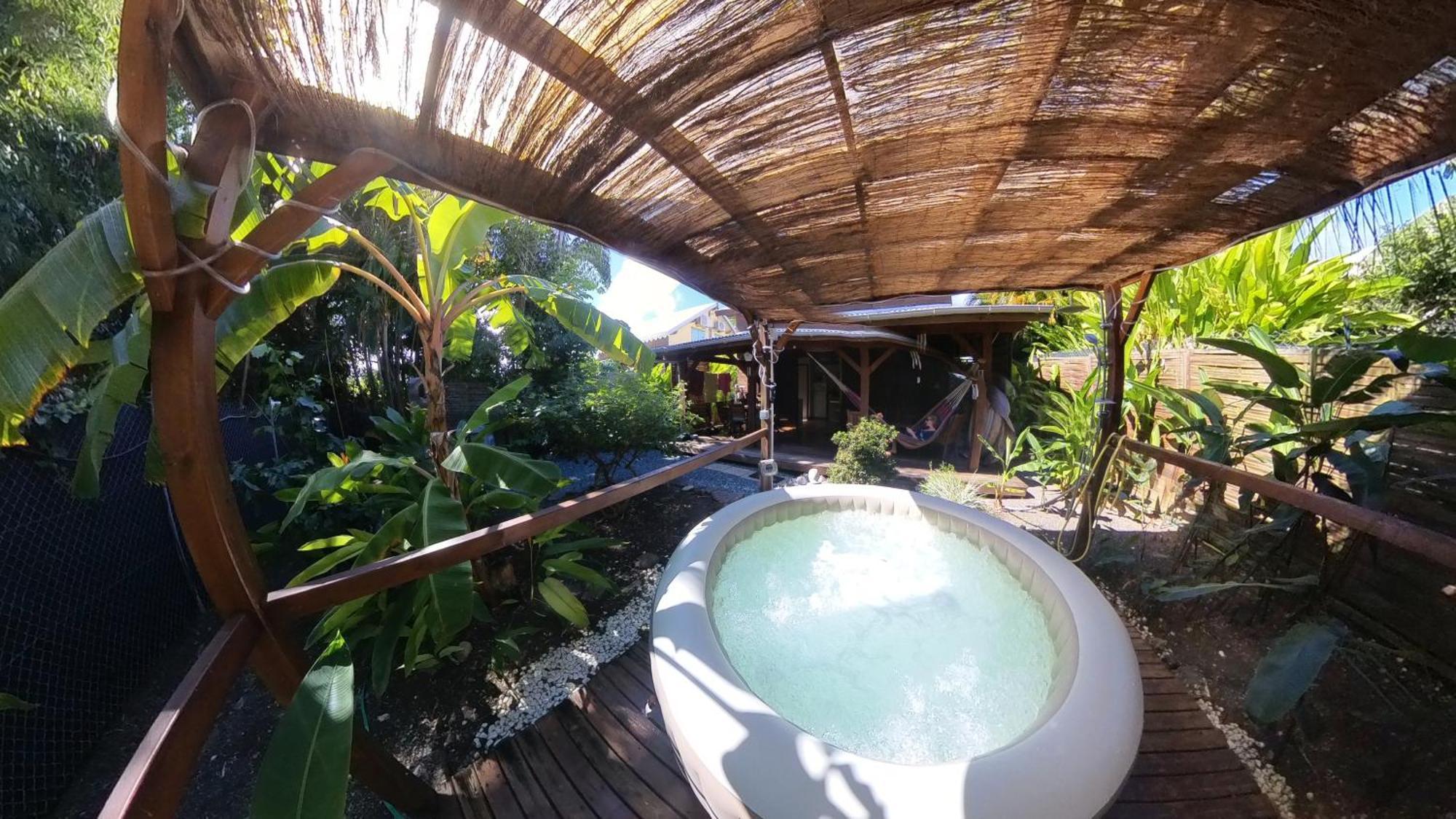 Kaz Creole Aventure Tropicale Insolite, Fibre, Jardin Et Jacuzzi Prives サン・フランソワ エクステリア 写真