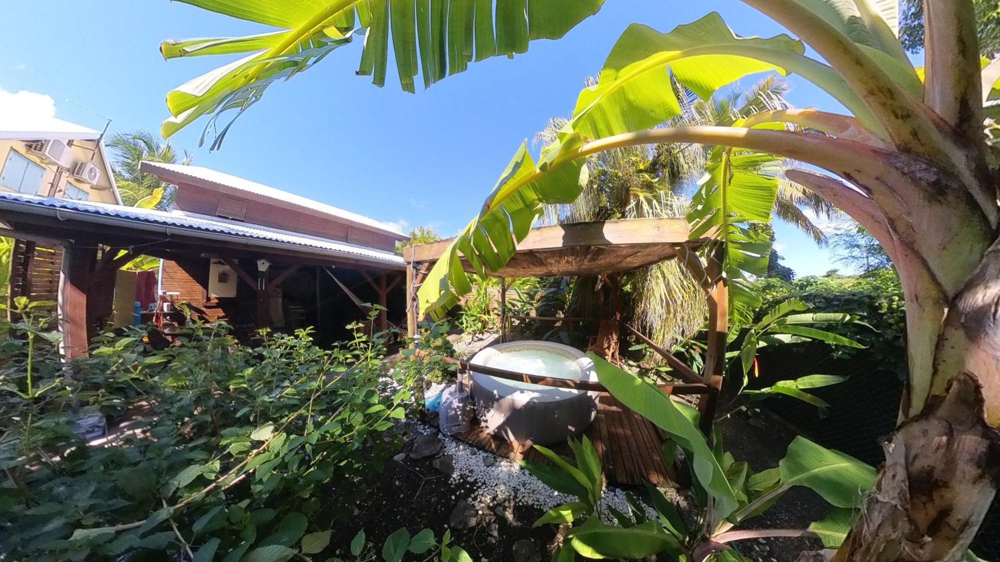 Kaz Creole Aventure Tropicale Insolite, Fibre, Jardin Et Jacuzzi Prives サン・フランソワ エクステリア 写真